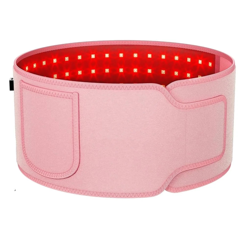 Red Light Health Care Belt 100 LED Infrared Lamp Red Light Therapy Massage Machine for Body Back & Waist Heating